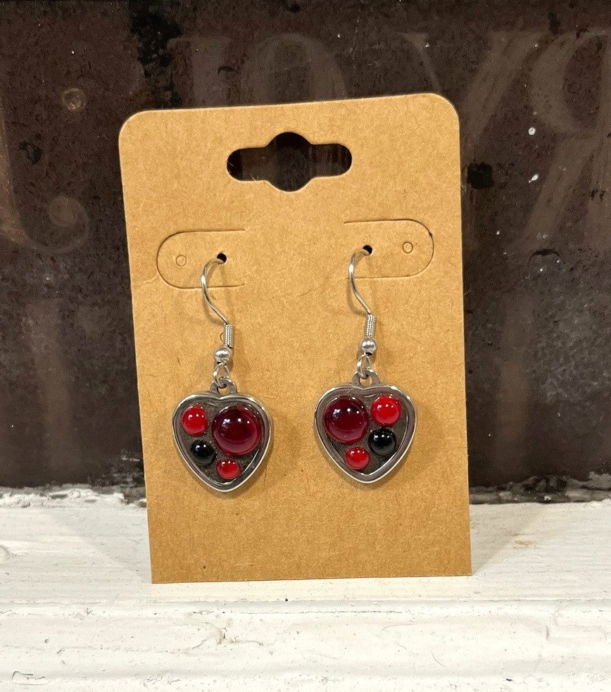 CB Boucles d'Oreilles Mosaïque