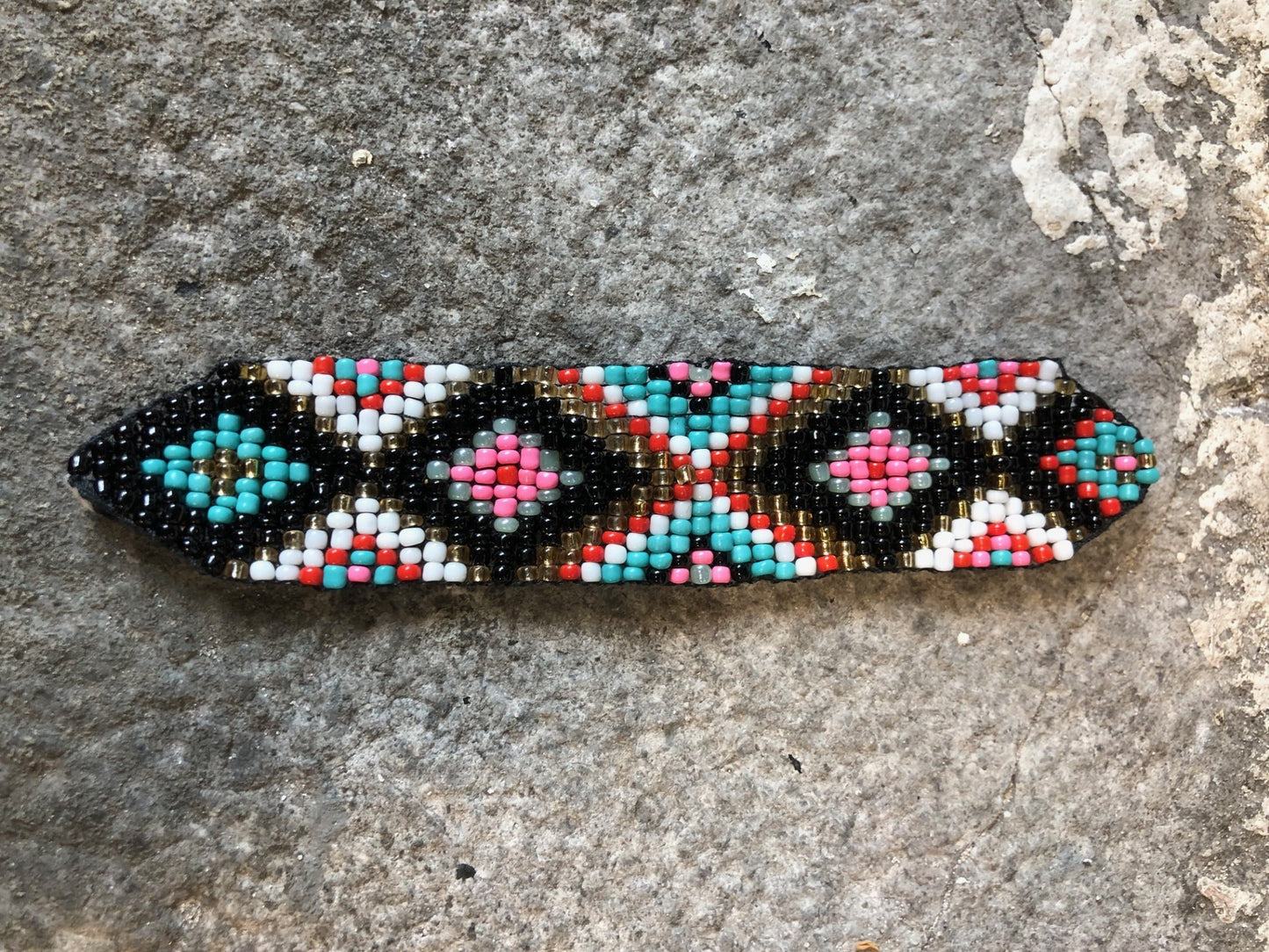 LCM Bracelet Large Tissage & Billes