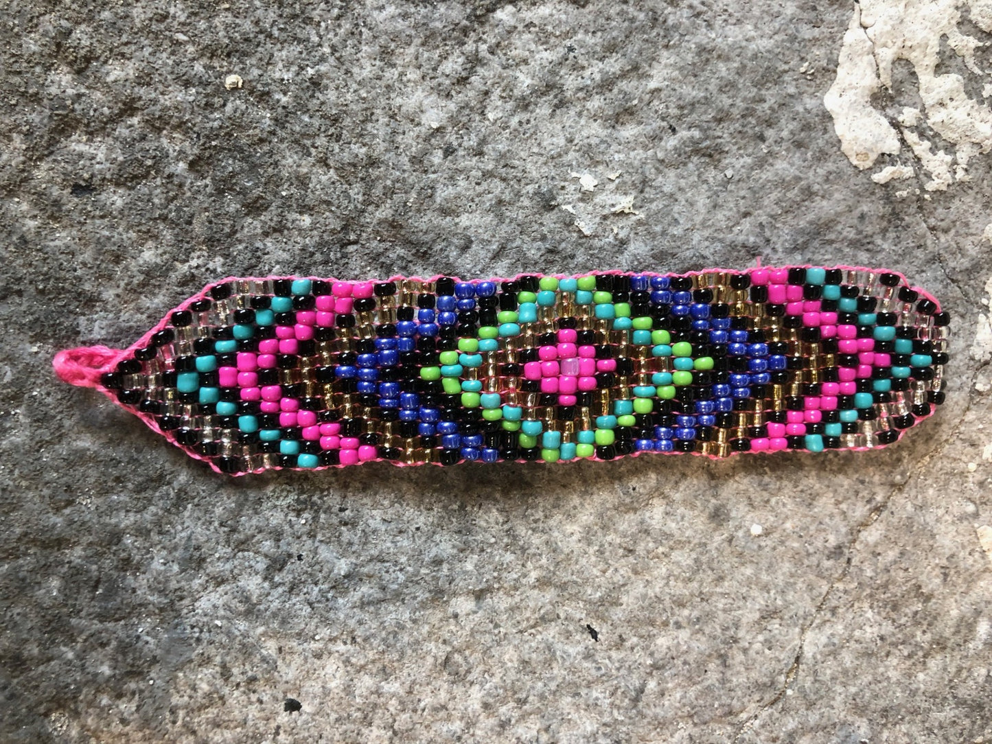 LCM Bracelet Large Tissage & Billes