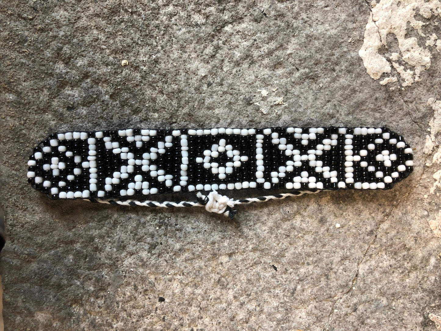 LCM Bracelet Large Tissage & Billes