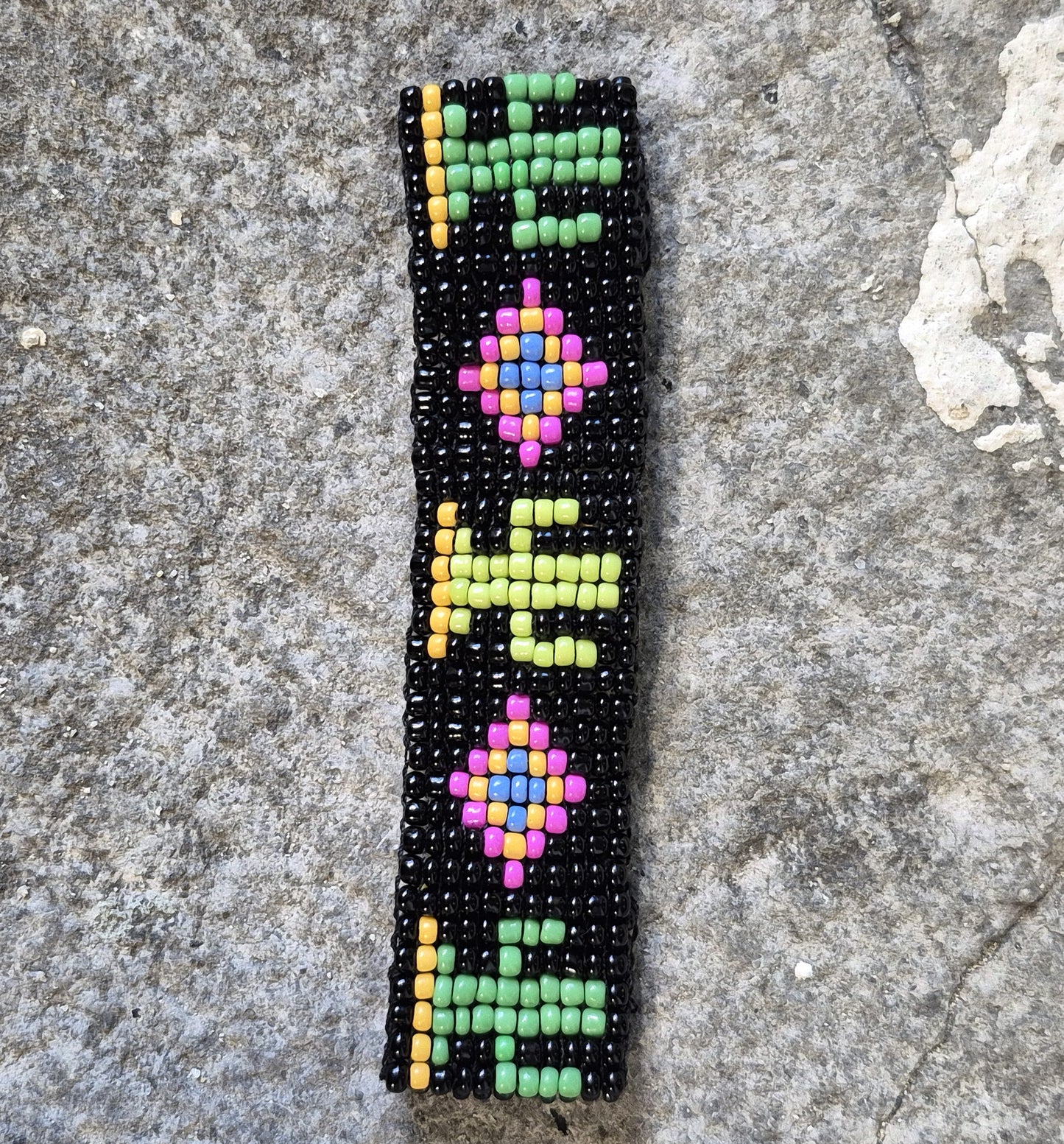 LCM Bracelet Large Tissage & Billes