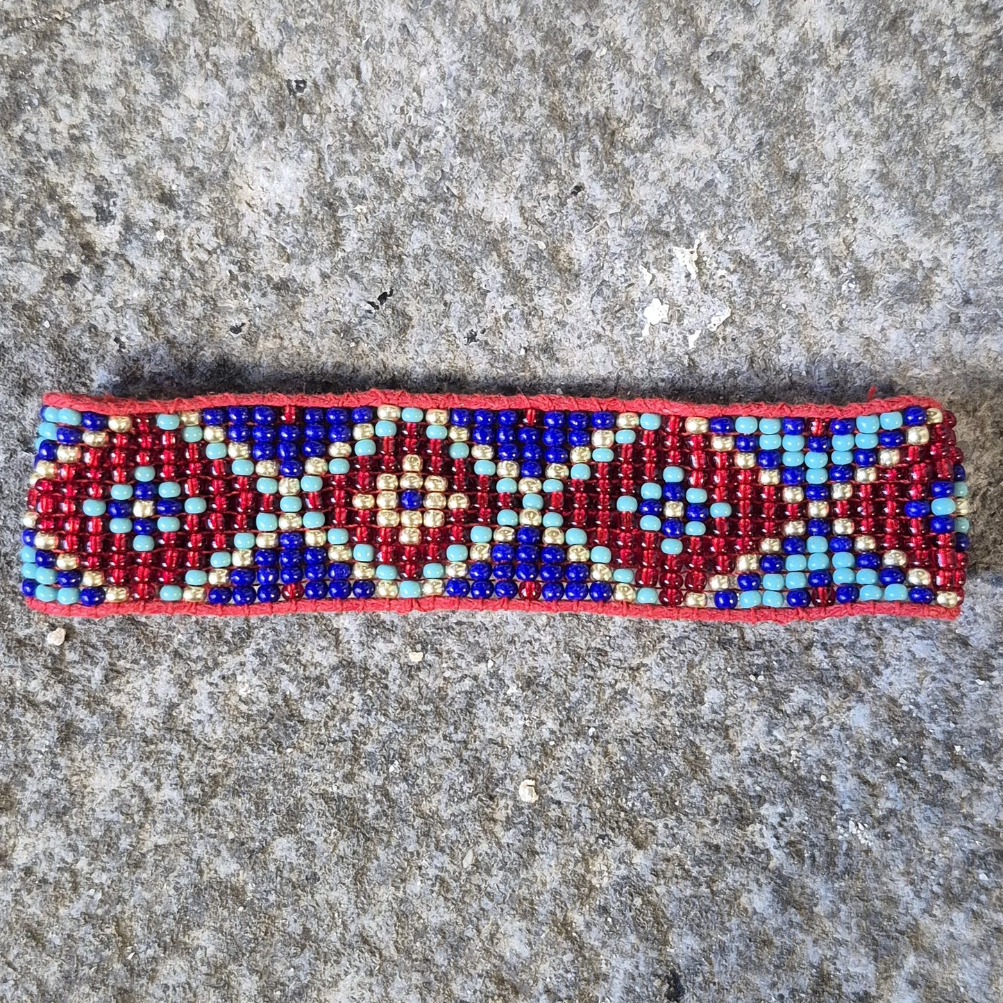 LCM Bracelet Large Tissage & Billes