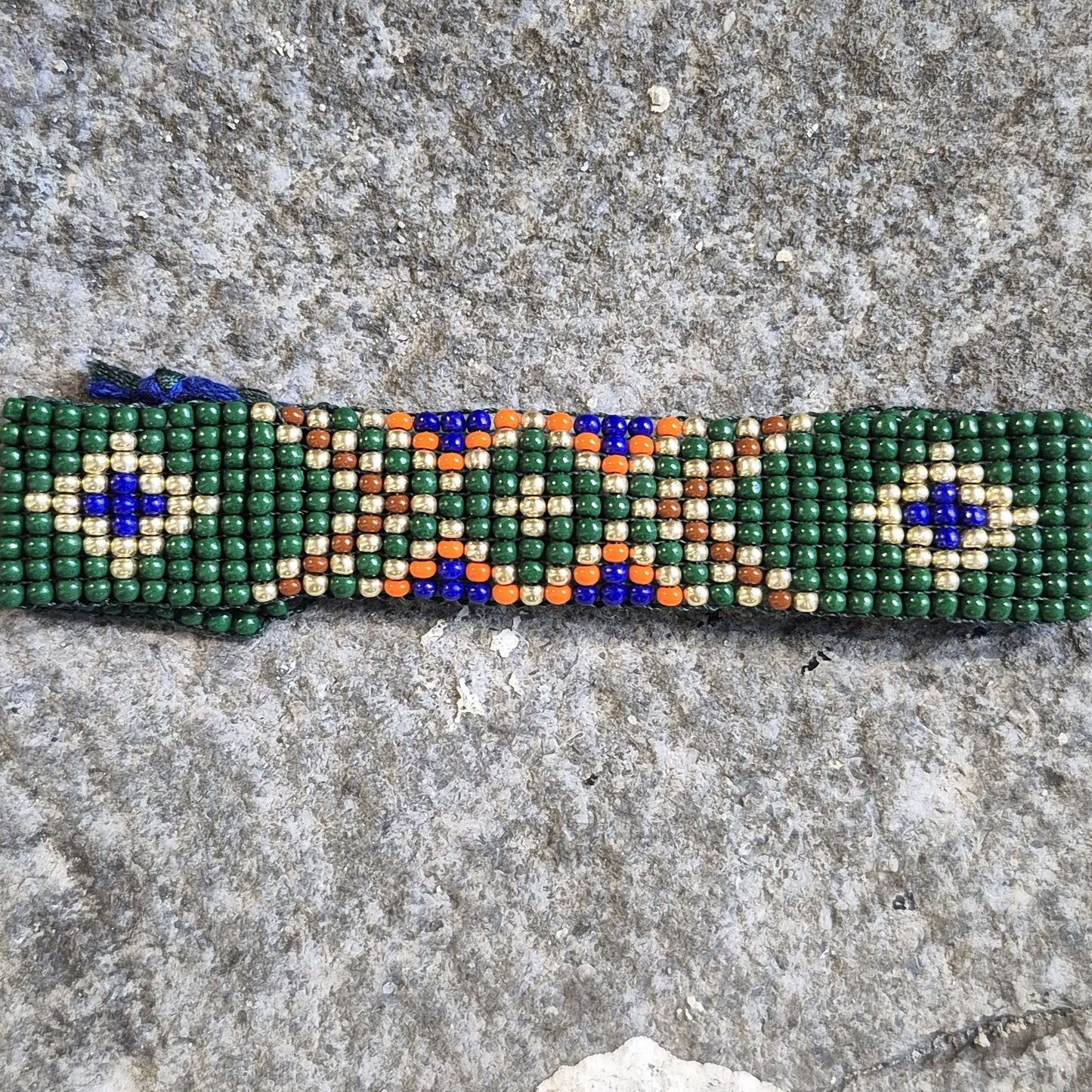 LCM Bracelet Large Tissage & Billes