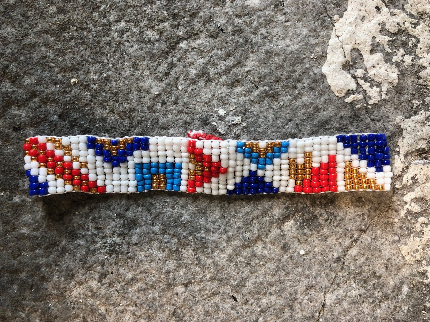 LCM Bracelet Petit Tissage & Billes