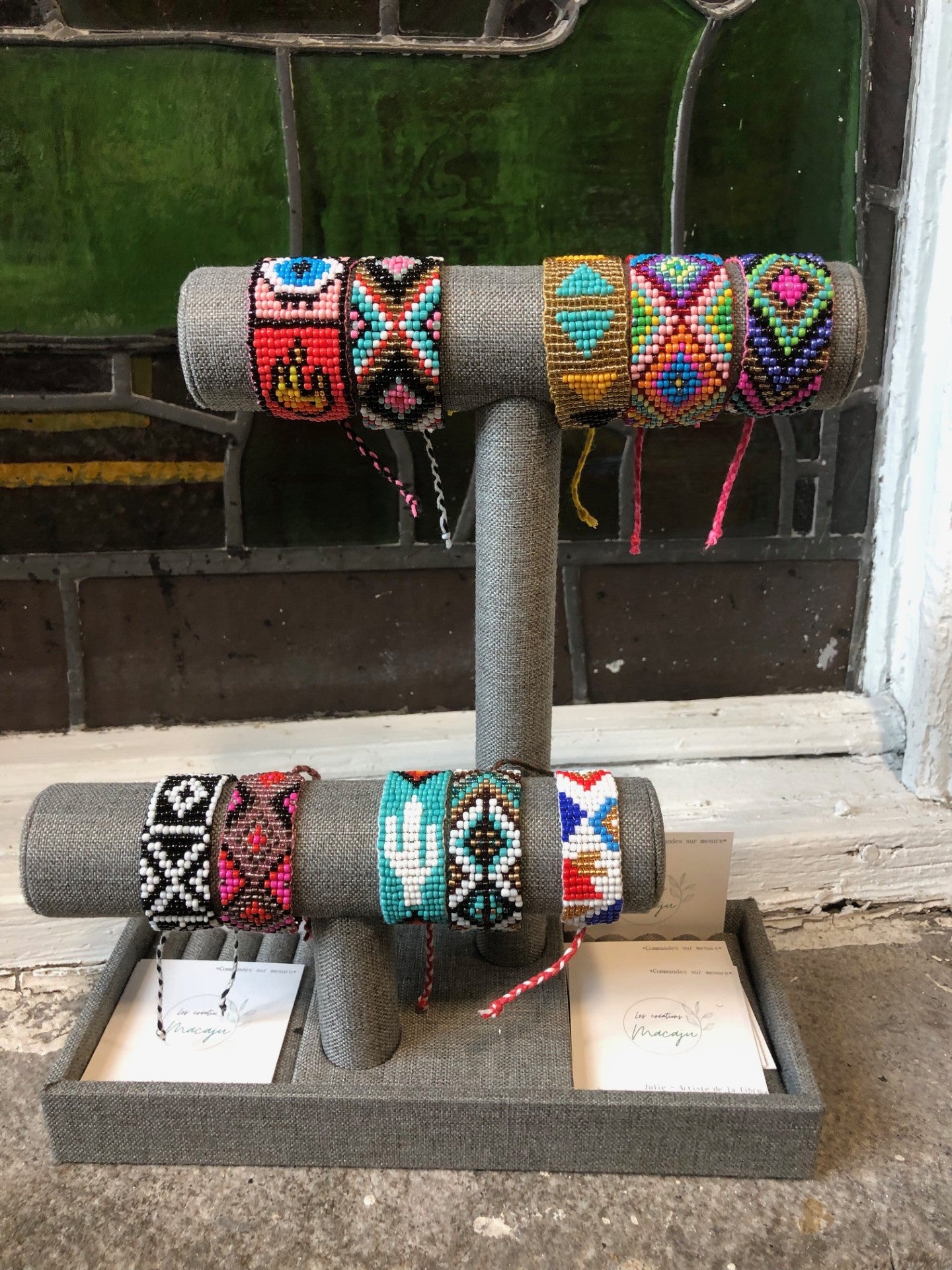 LCM Bracelet Petit Tissage & Billes