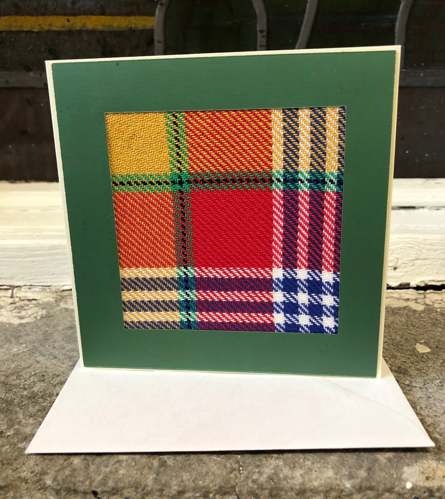 Carte de Souhaits - Tartan