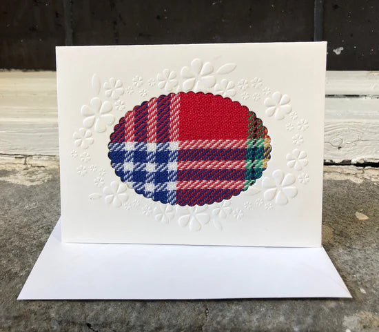 Carte de Souhaits - Tartan