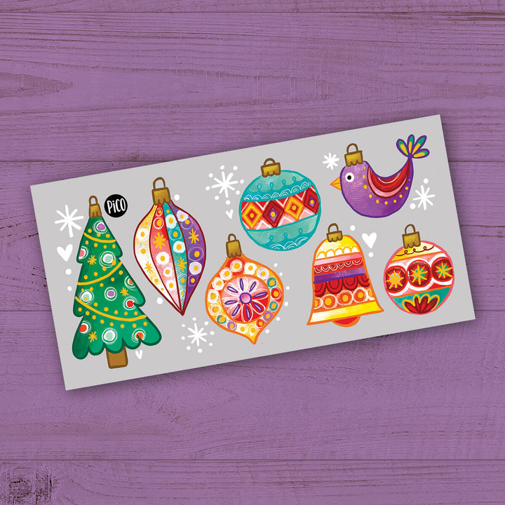 Tatouages Temporaires Les Décorations de Noël