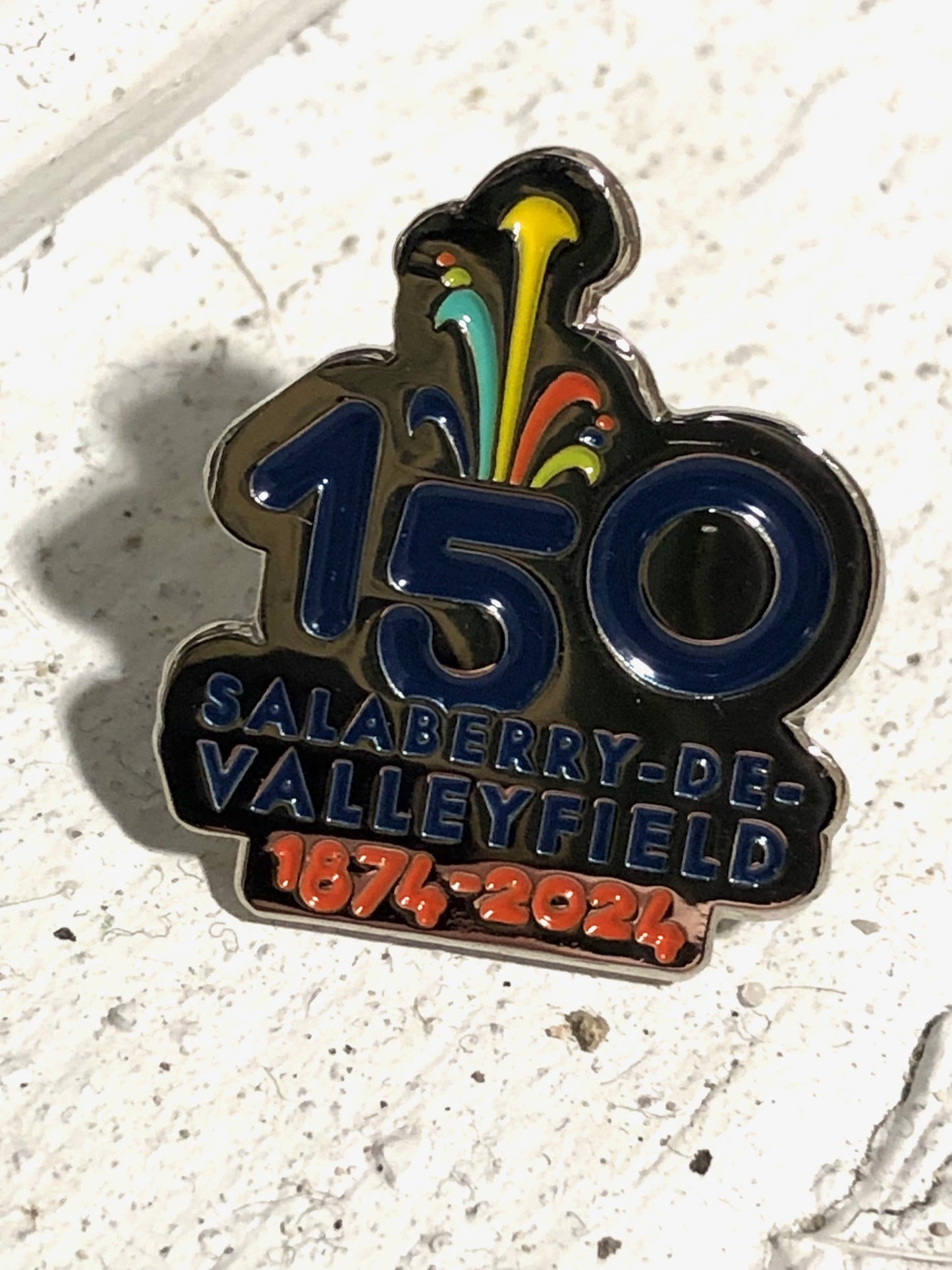 Épinglette - 150e de Salaberry-de-Valleyfield