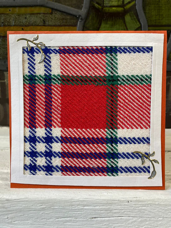 Carte de Souhaits - Tartan