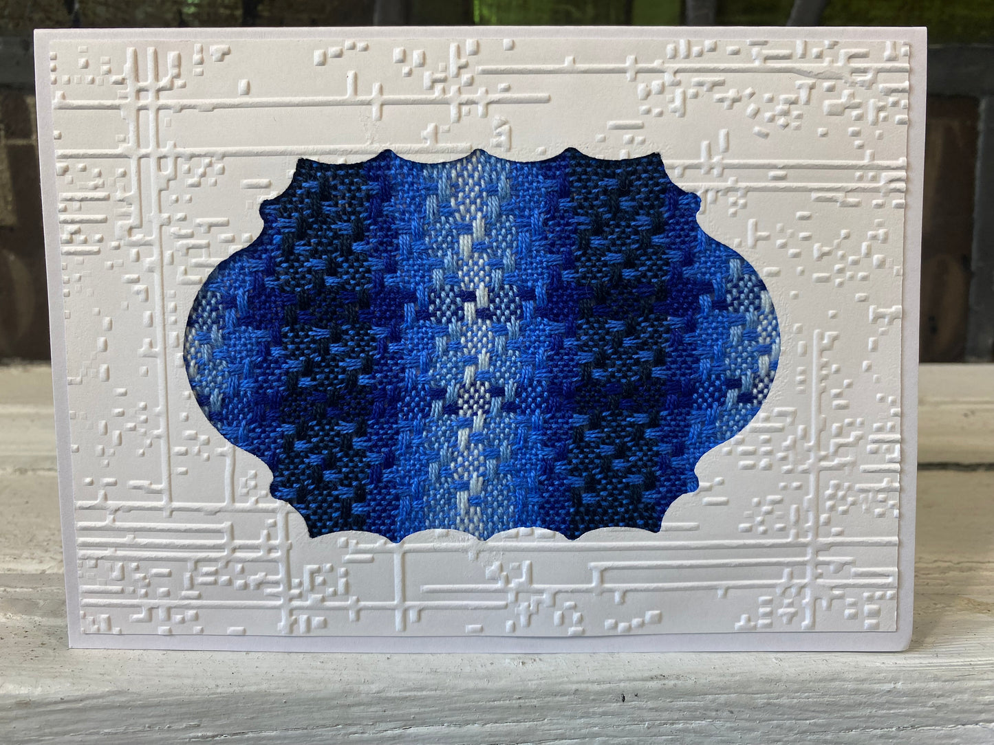 Carte de Souhaits Tissée Ciel Étoilé #134