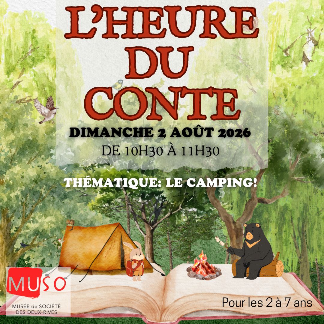 L'Heure du Conte - 2 août 2026 - Activité Gratuite