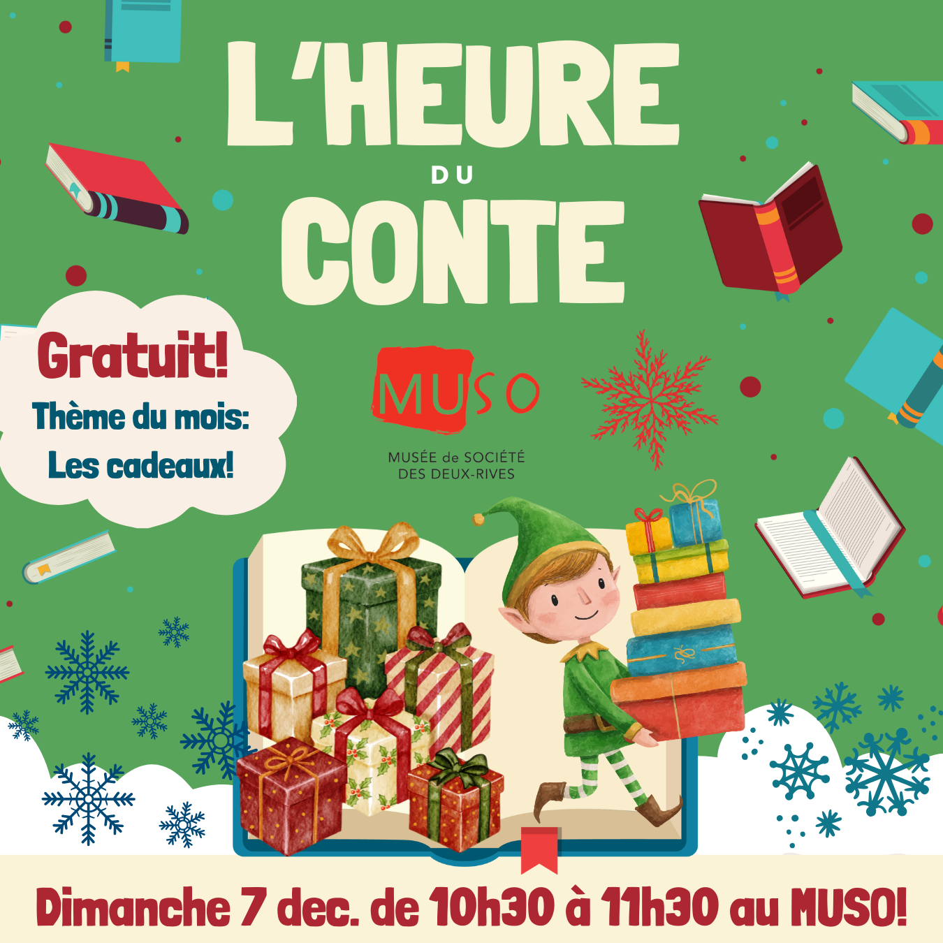 L'Heure du Conte - 7 décembre 2025