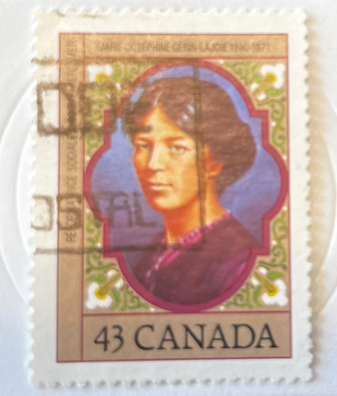 Timbre Marie-Joséphine Gerin-Lajoie