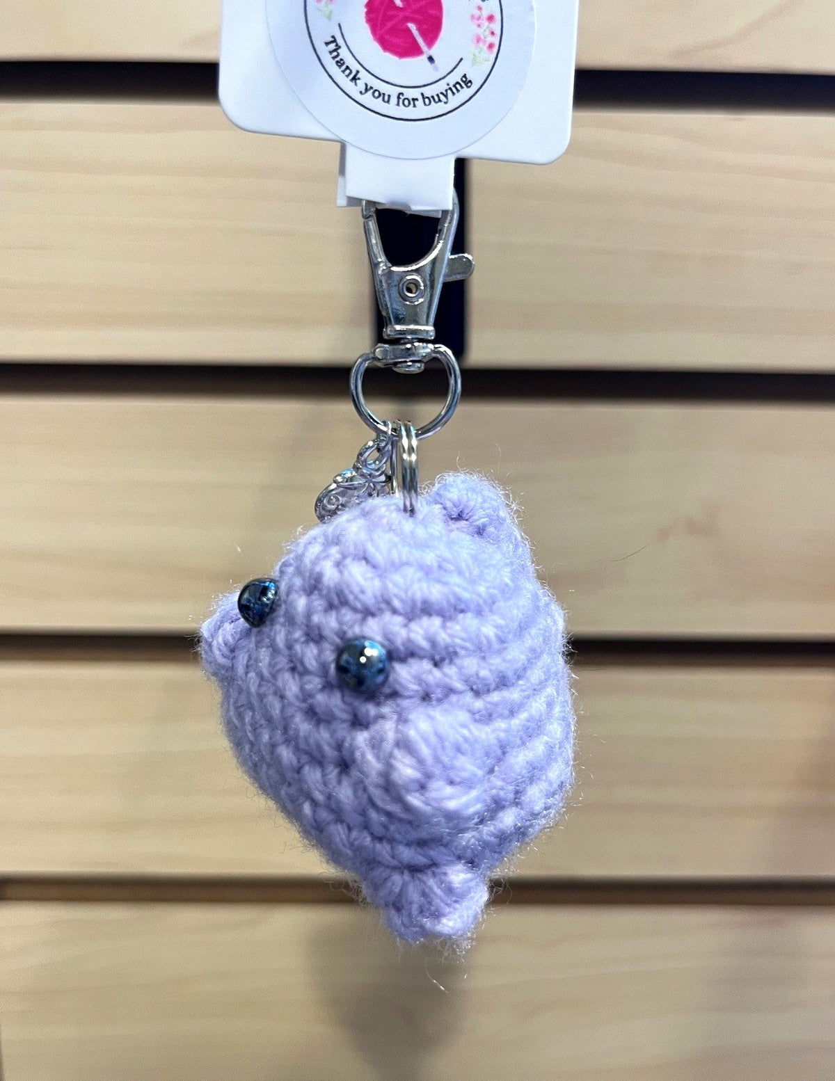 Porte-Clé Dinosaure en Crochet