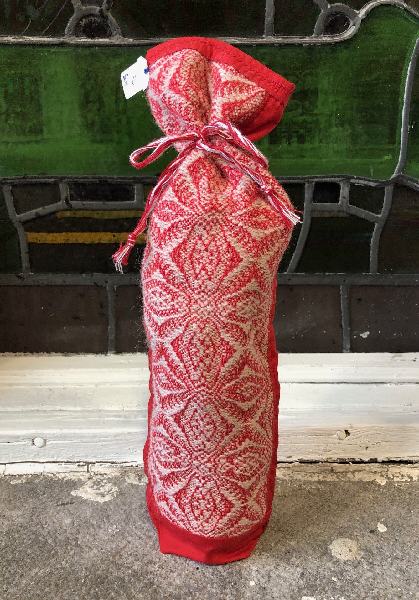 Sac à Bouteille Tissé - Rouge #21