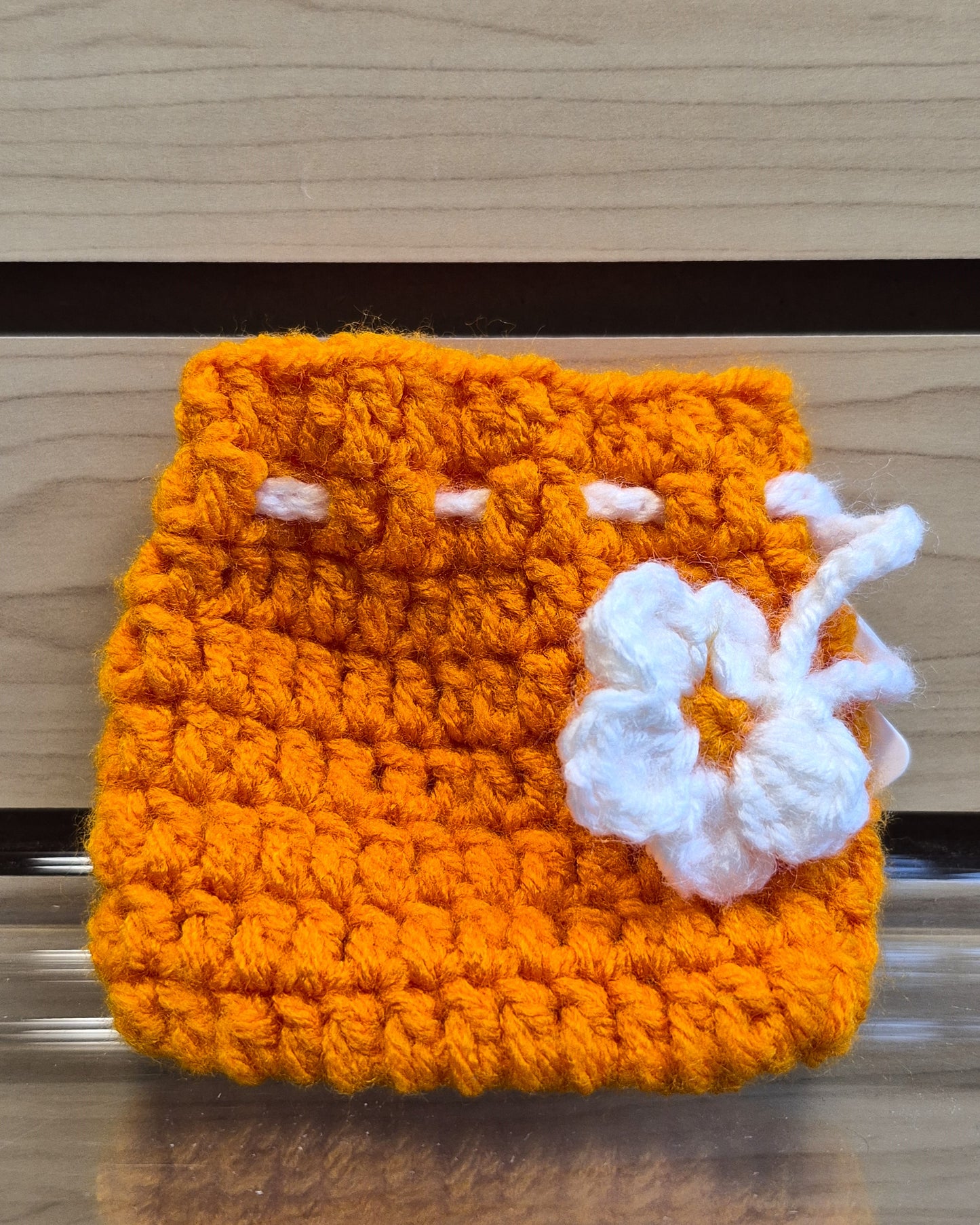 Mini Sachet à Cordon en Crochet