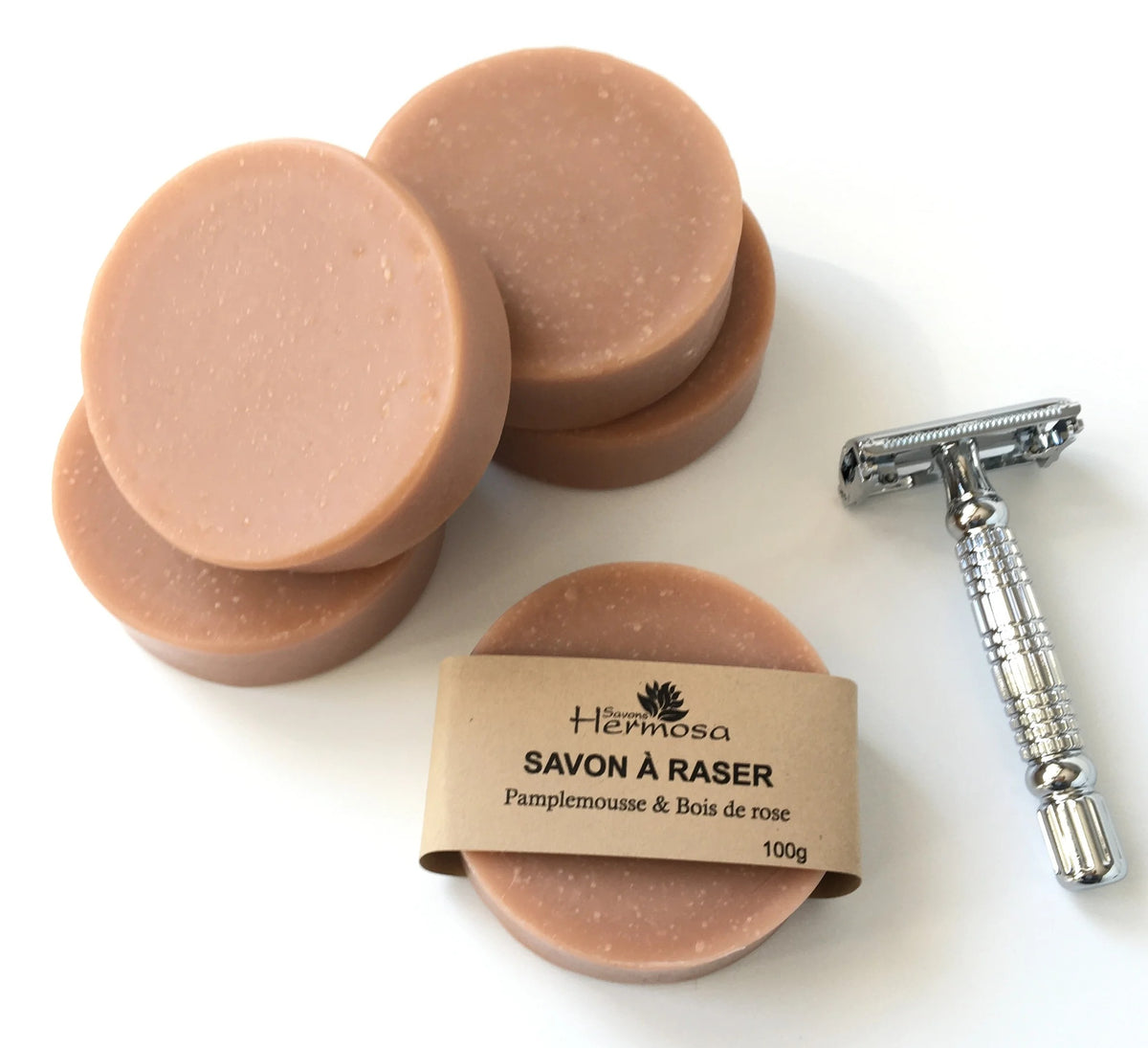 Savon à Raser Pamplemousse & Bois de Rose