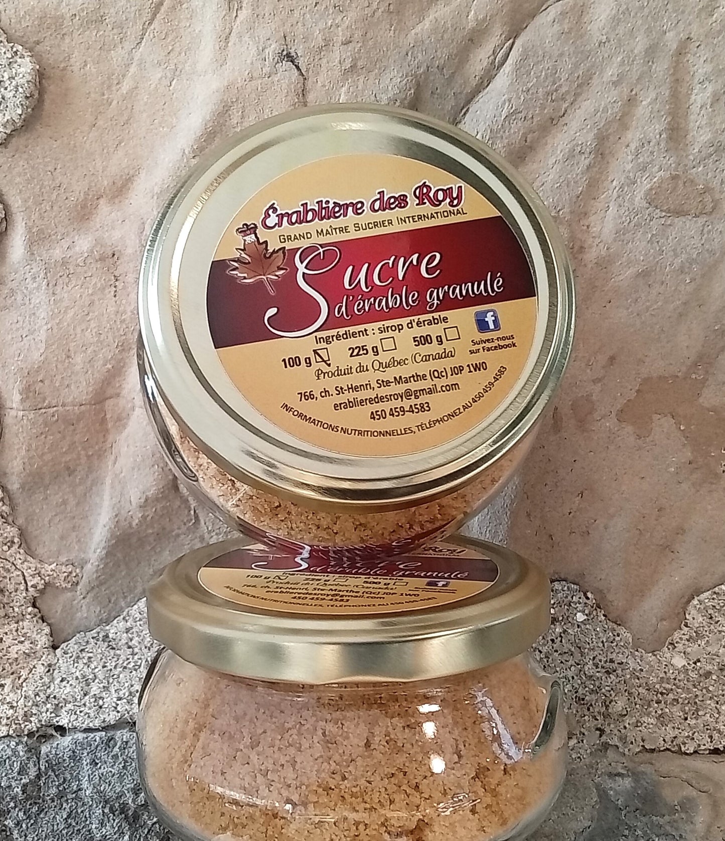 Sucre d'Érable - Granulé Fin 100g