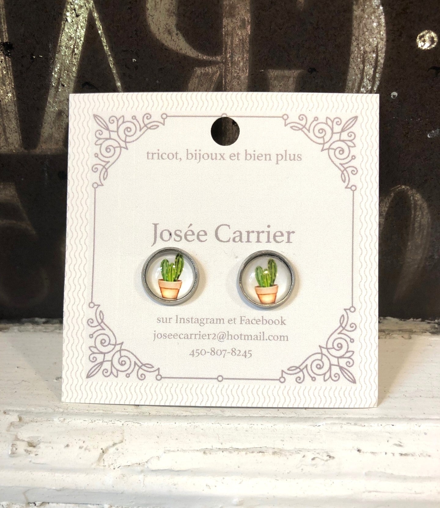 JC Boucles d'Oreilles - Tiges 10 mm