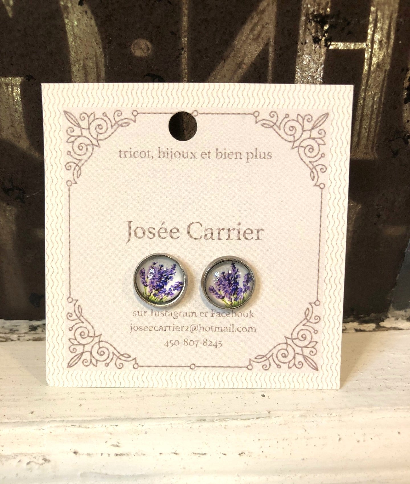JC Boucles d'Oreilles - Tiges 10 mm