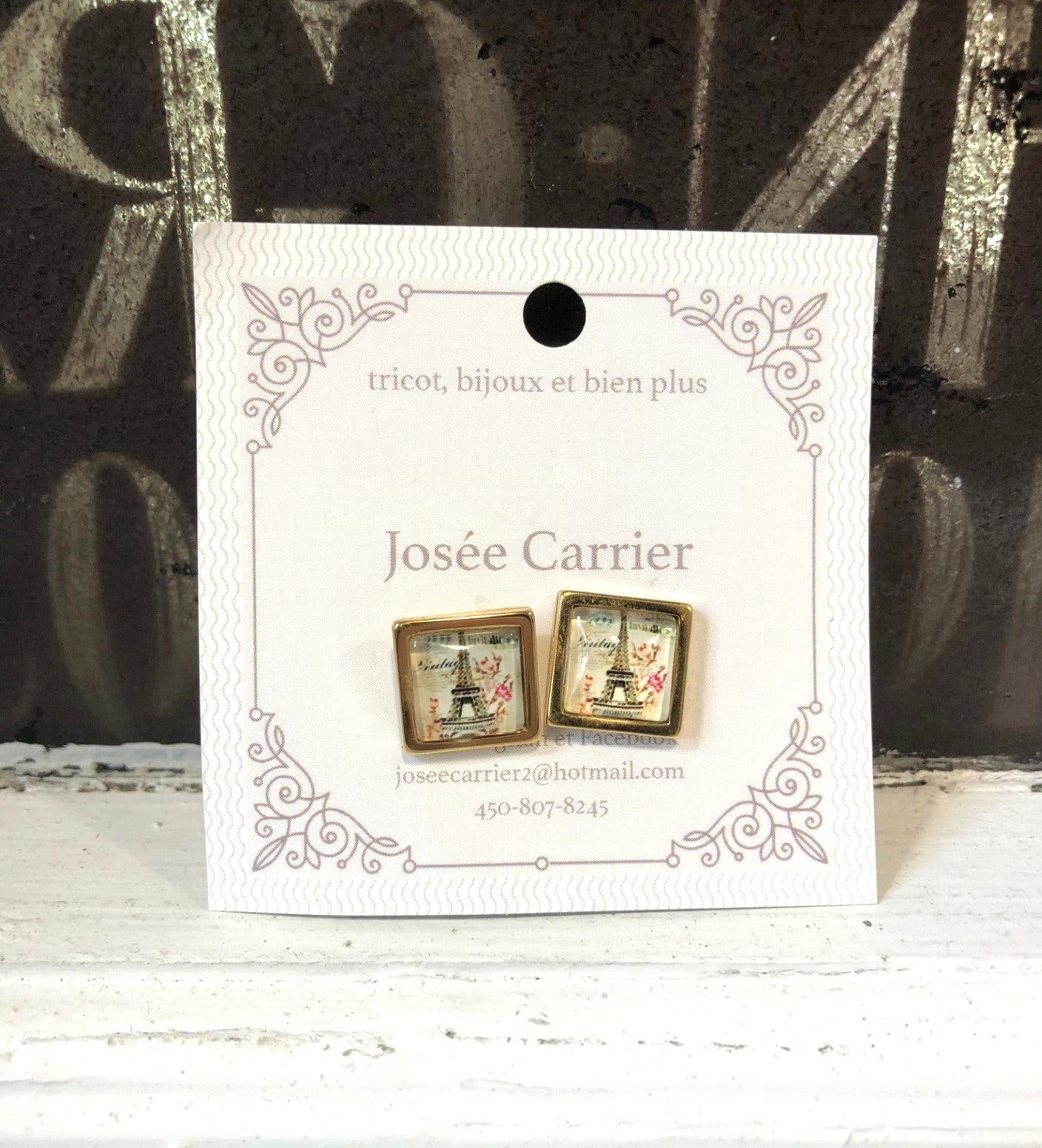 JC Boucles d'Oreilles - Tiges 10 mm