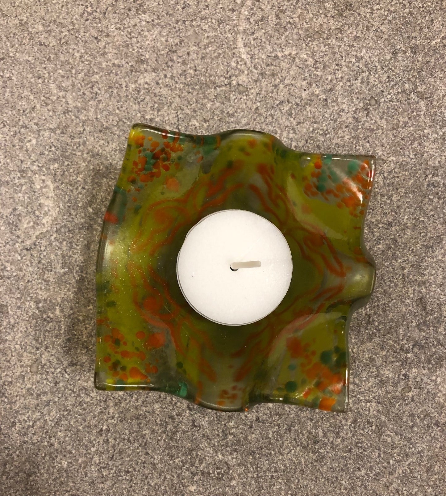 Lampion Verre Fusion Tulipe
