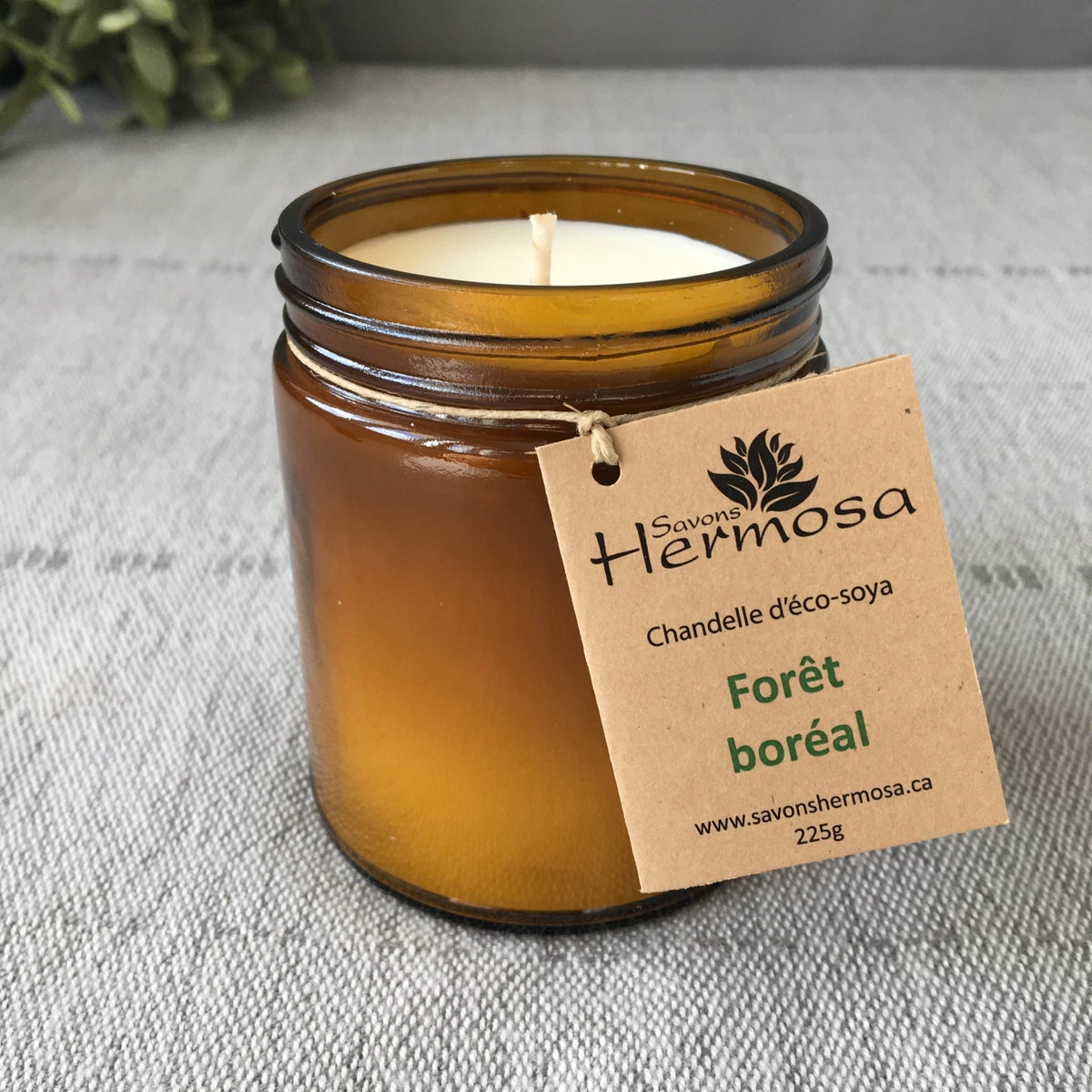 Chandelle d'Éco-Soya Forêt Boréale