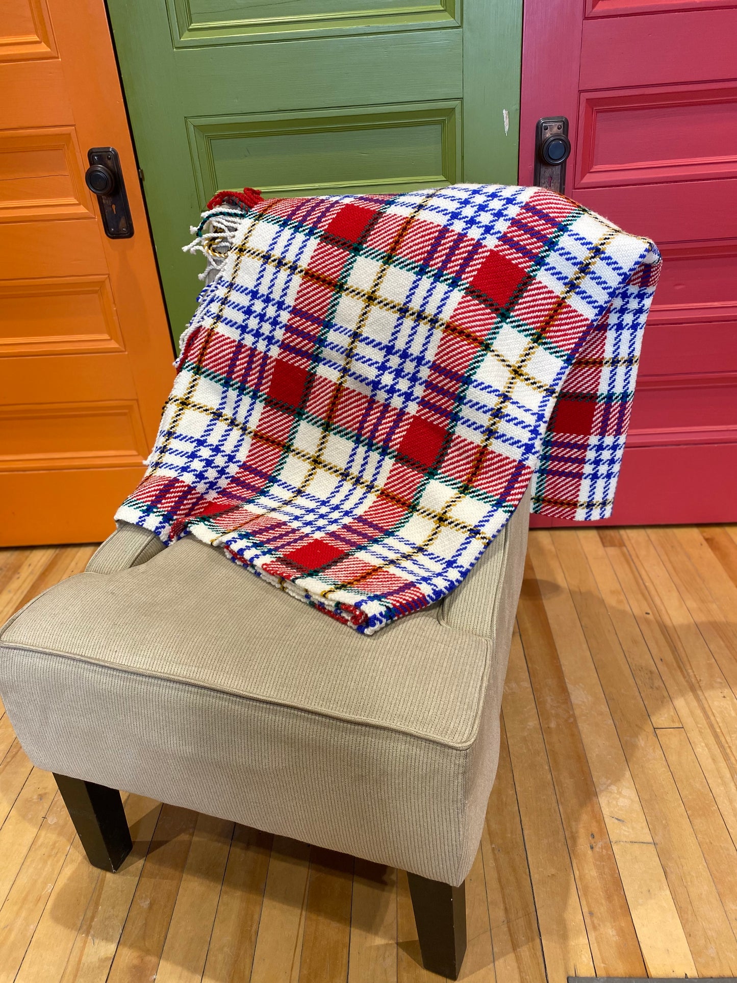 Jeté Tissé Tartan Cérémonial de Salaberry-de-Valleyfield #279