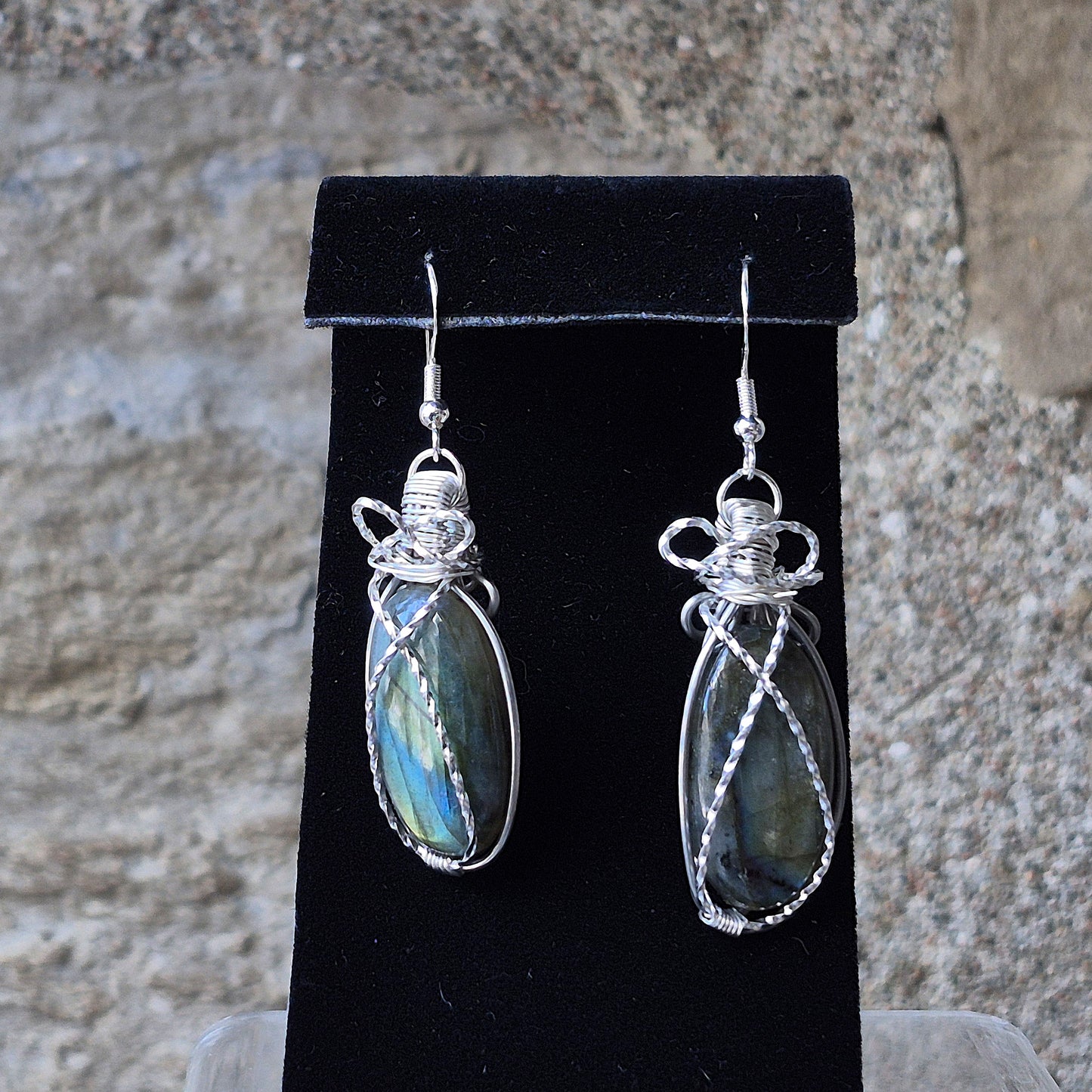 CLG Boucles d'Oreilles Gemme