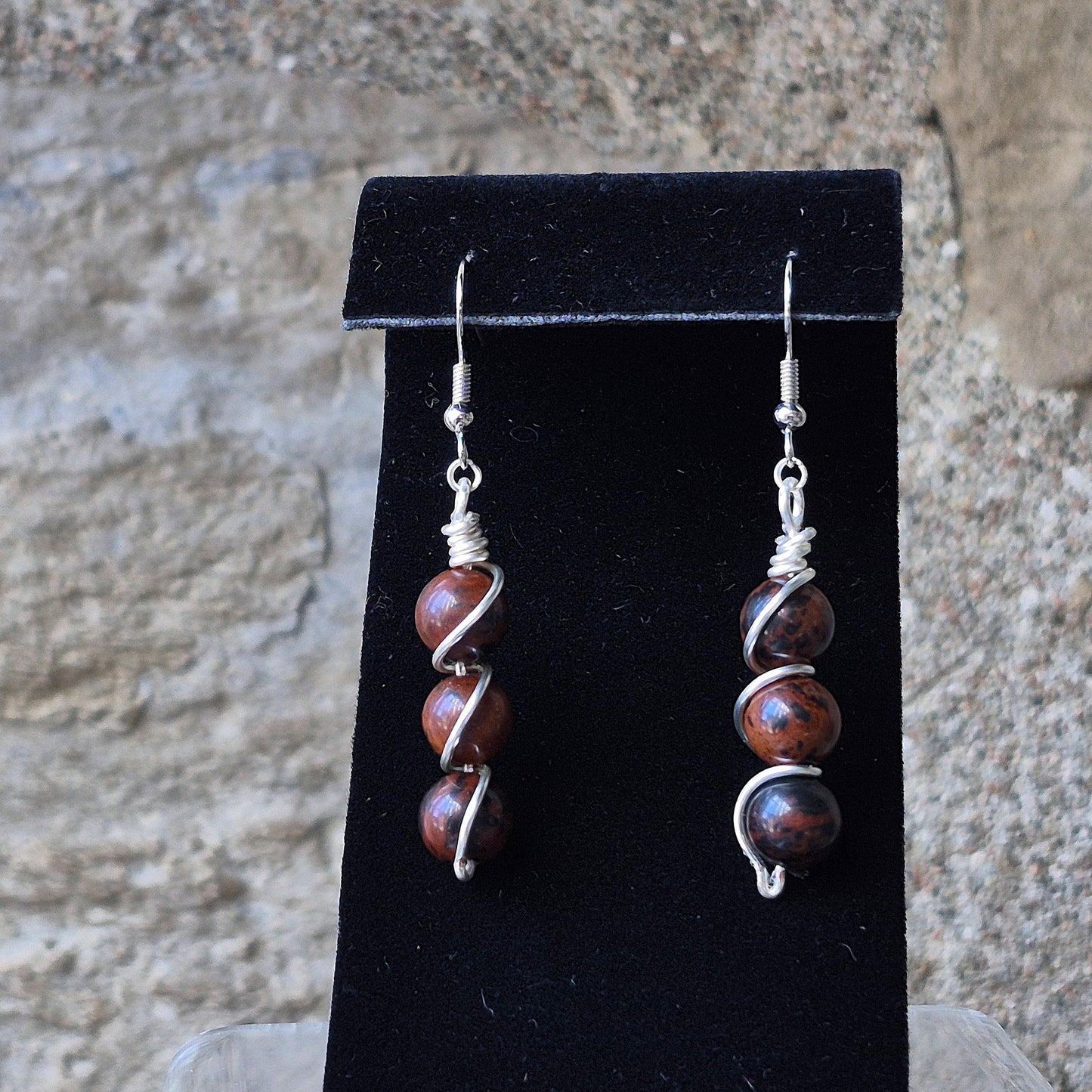 CLG Boucles d'Oreilles Gemme