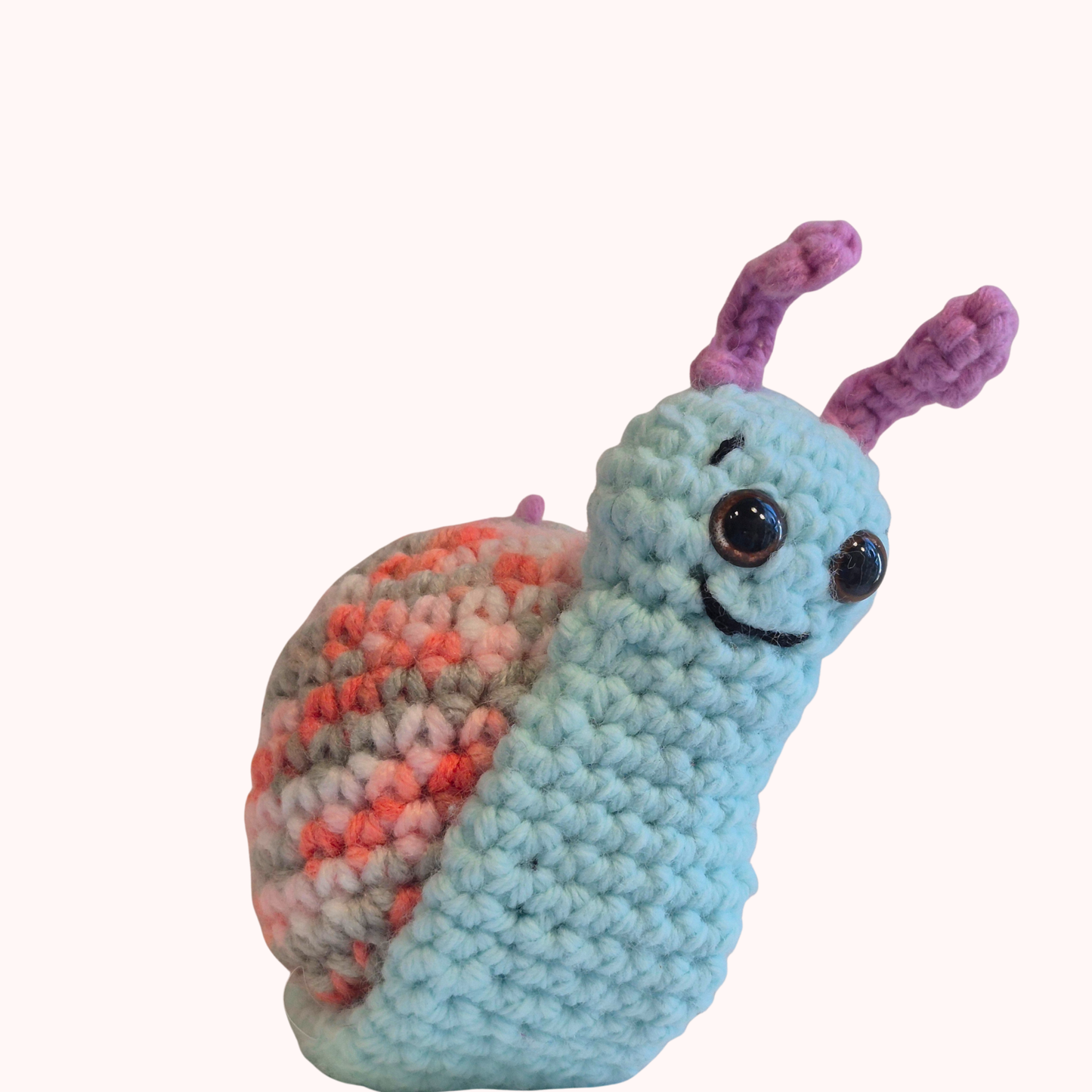 Décoration Escargot en Crochet