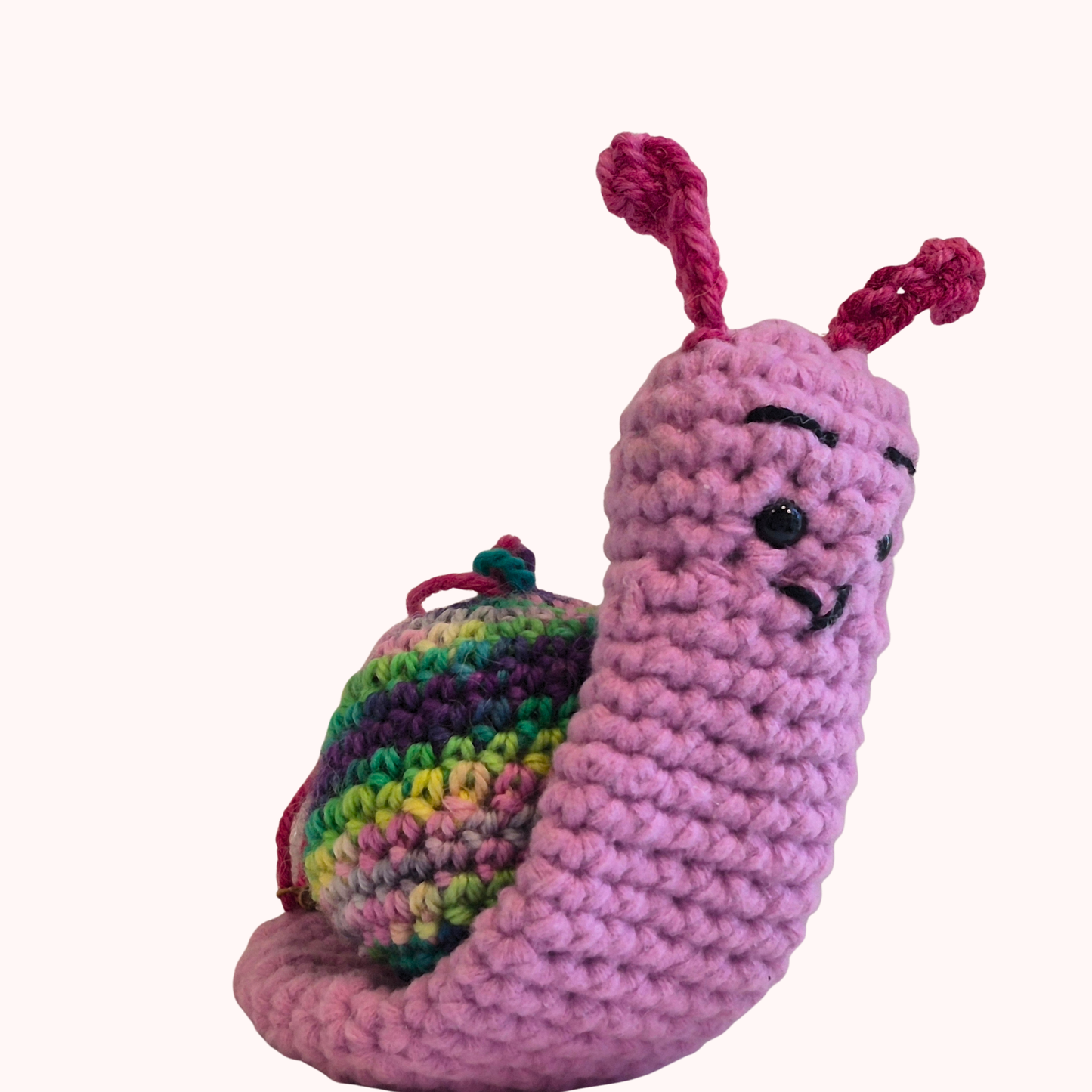 Décoration Escargot en Crochet