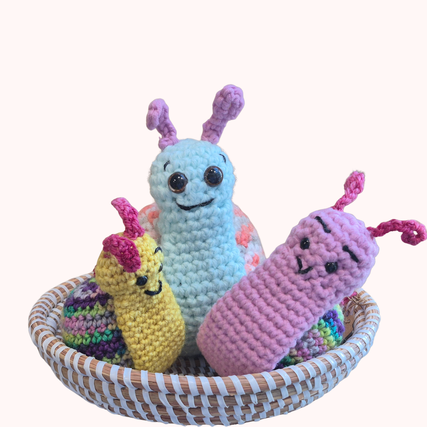 Décoration Escargot en Crochet