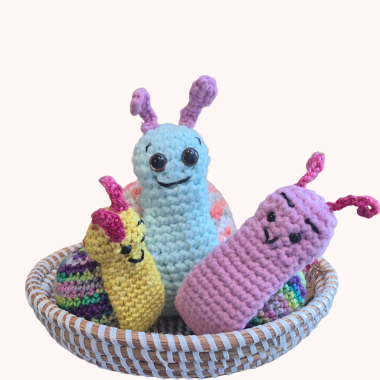 Décoration Escargot en Crochet