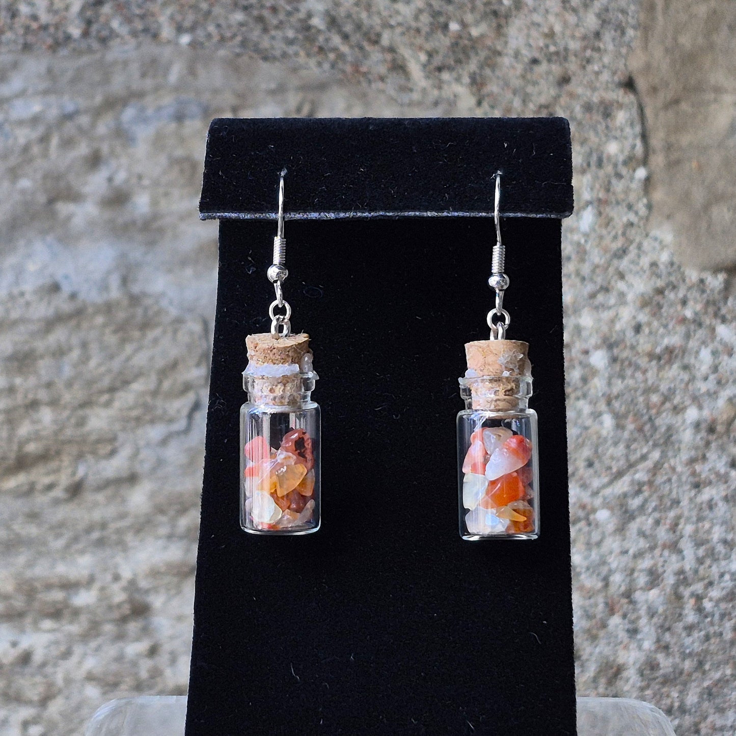 CLG Boucles d'Oreilles Gemme