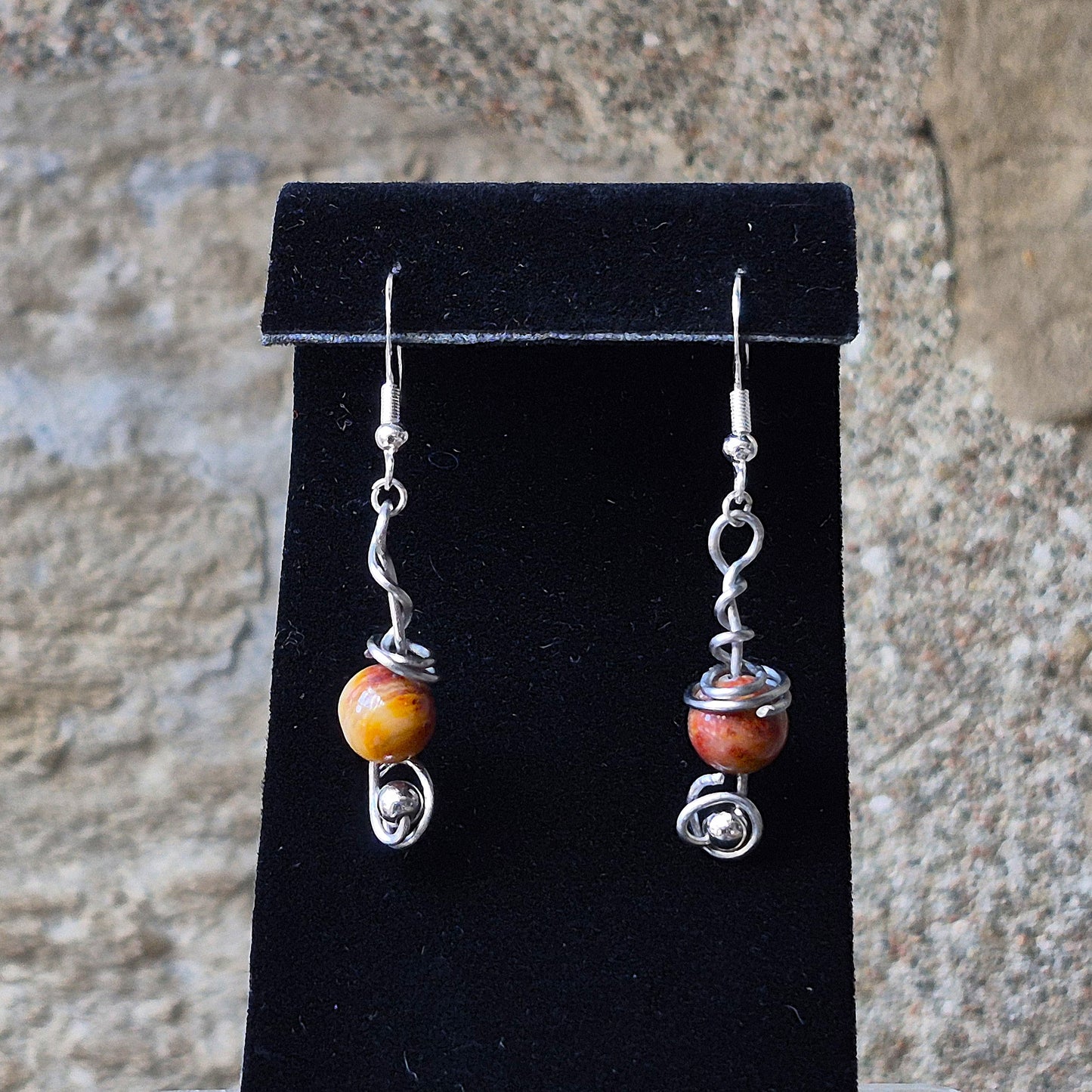 CLG Boucles d'Oreilles Gemme