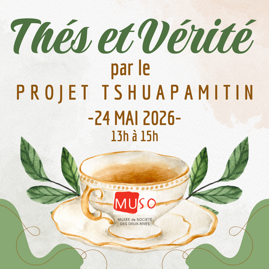Thés & Vérité - Dimanche 24 mai 2026, de 13h à 15h.