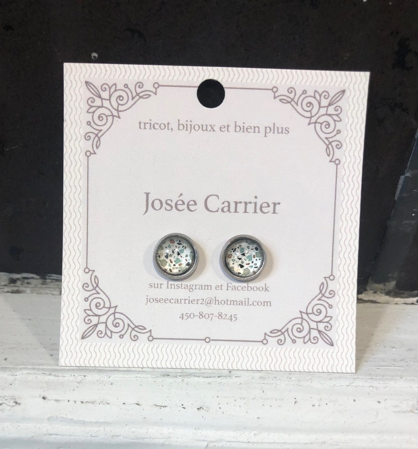 JC Boucles d'Oreilles - Tiges 8 mm