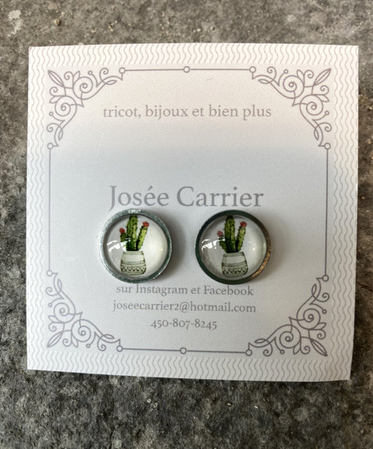 JC Boucles d'Oreilles - Tiges 12 mm