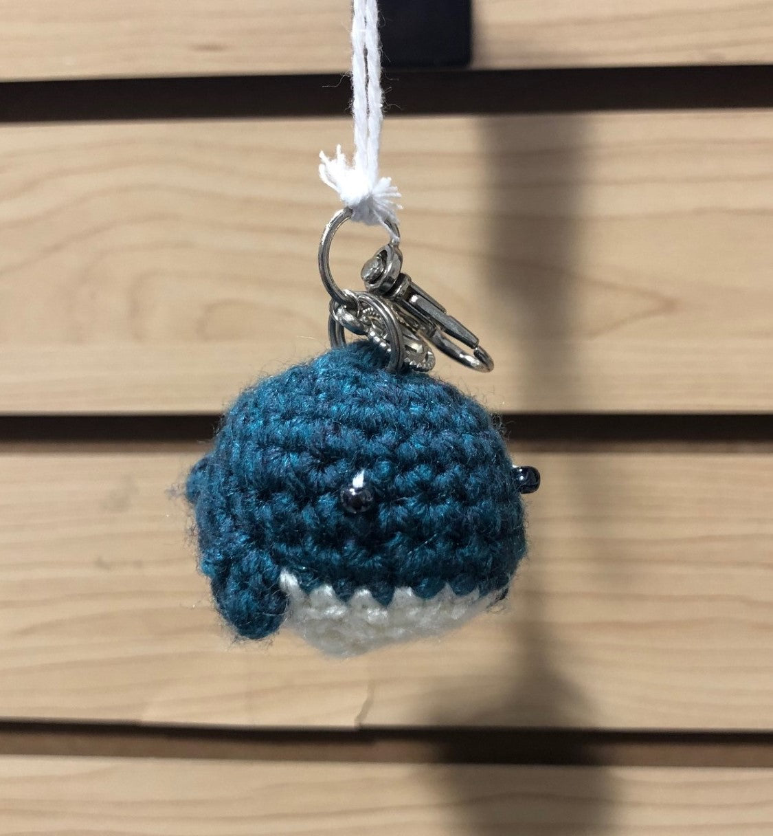 Porte-Clé Baleine en Crochet