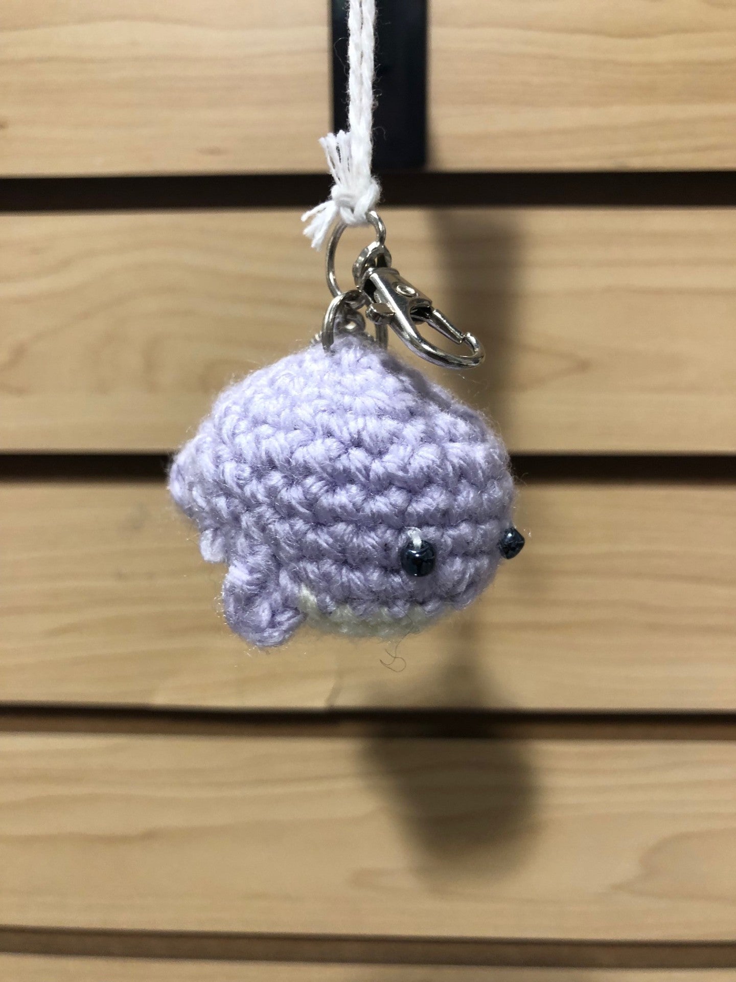 Porte-Clé Baleine en Crochet