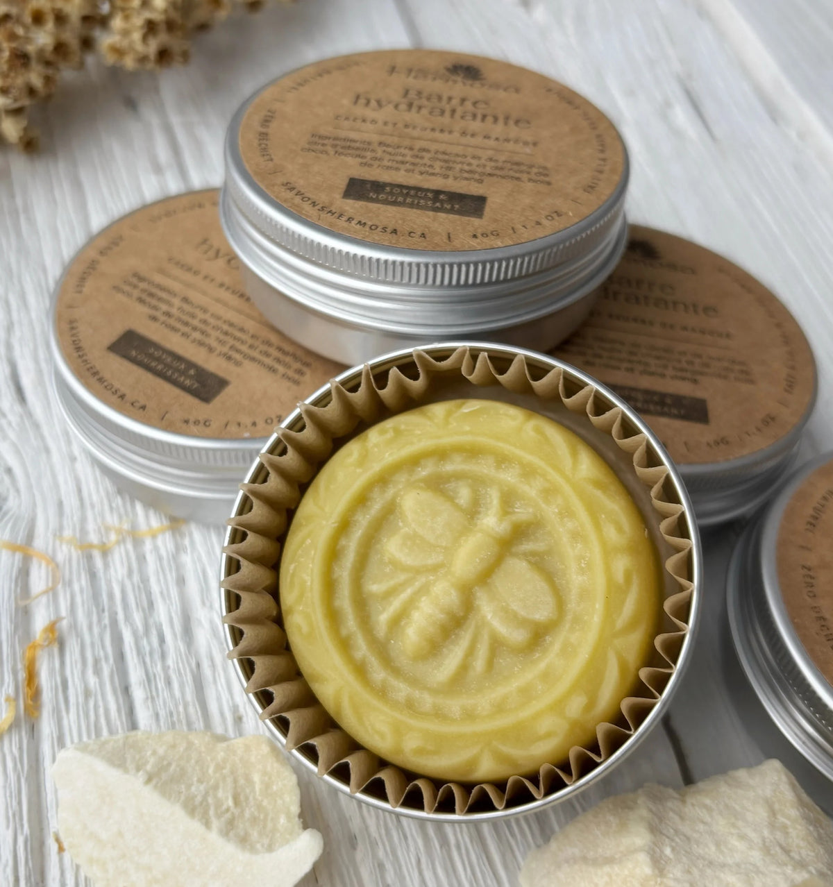 Barre Hydratante Soyeuse Coco & Beurre de Mangue en Pot