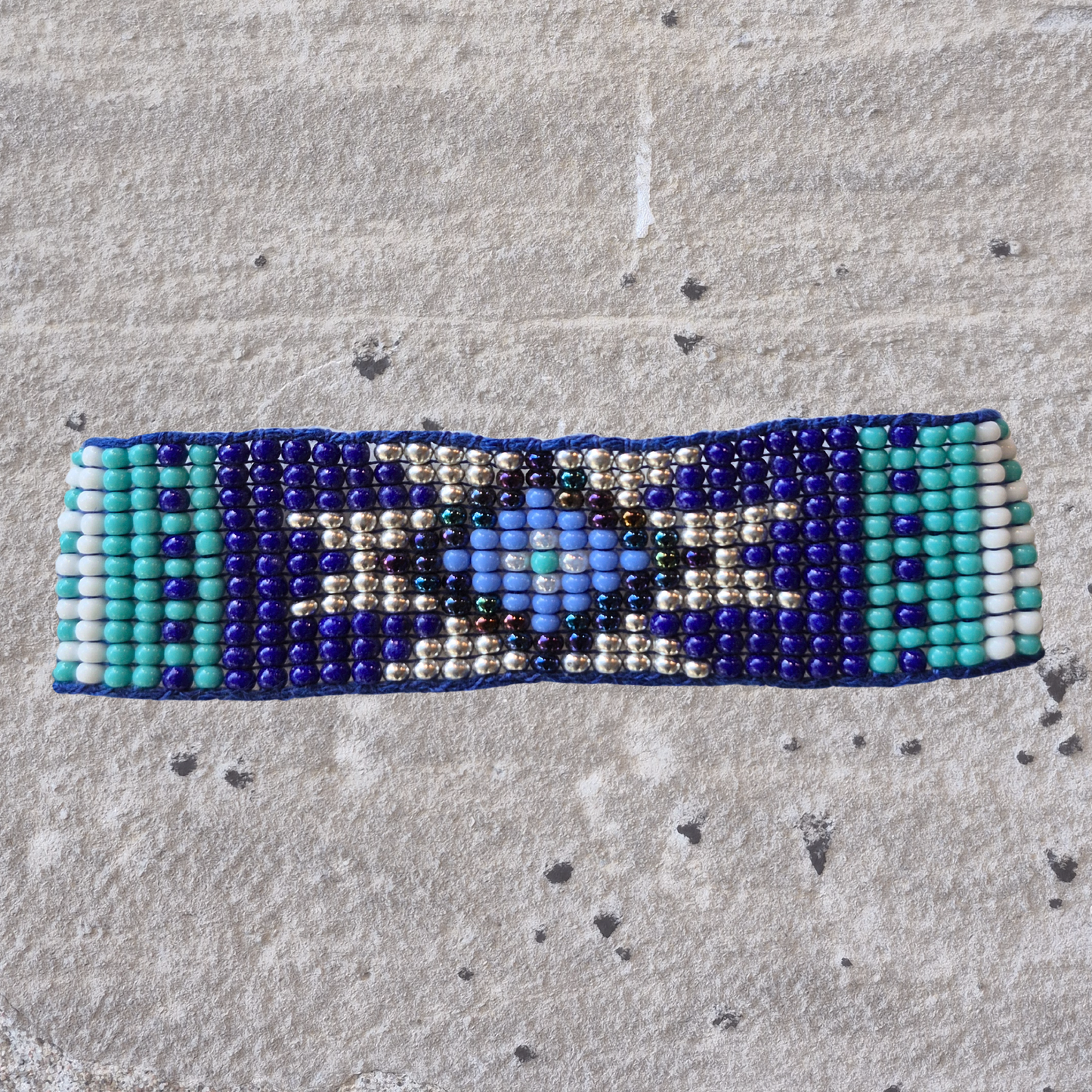 LCM Bracelet Large Tissage & Billes