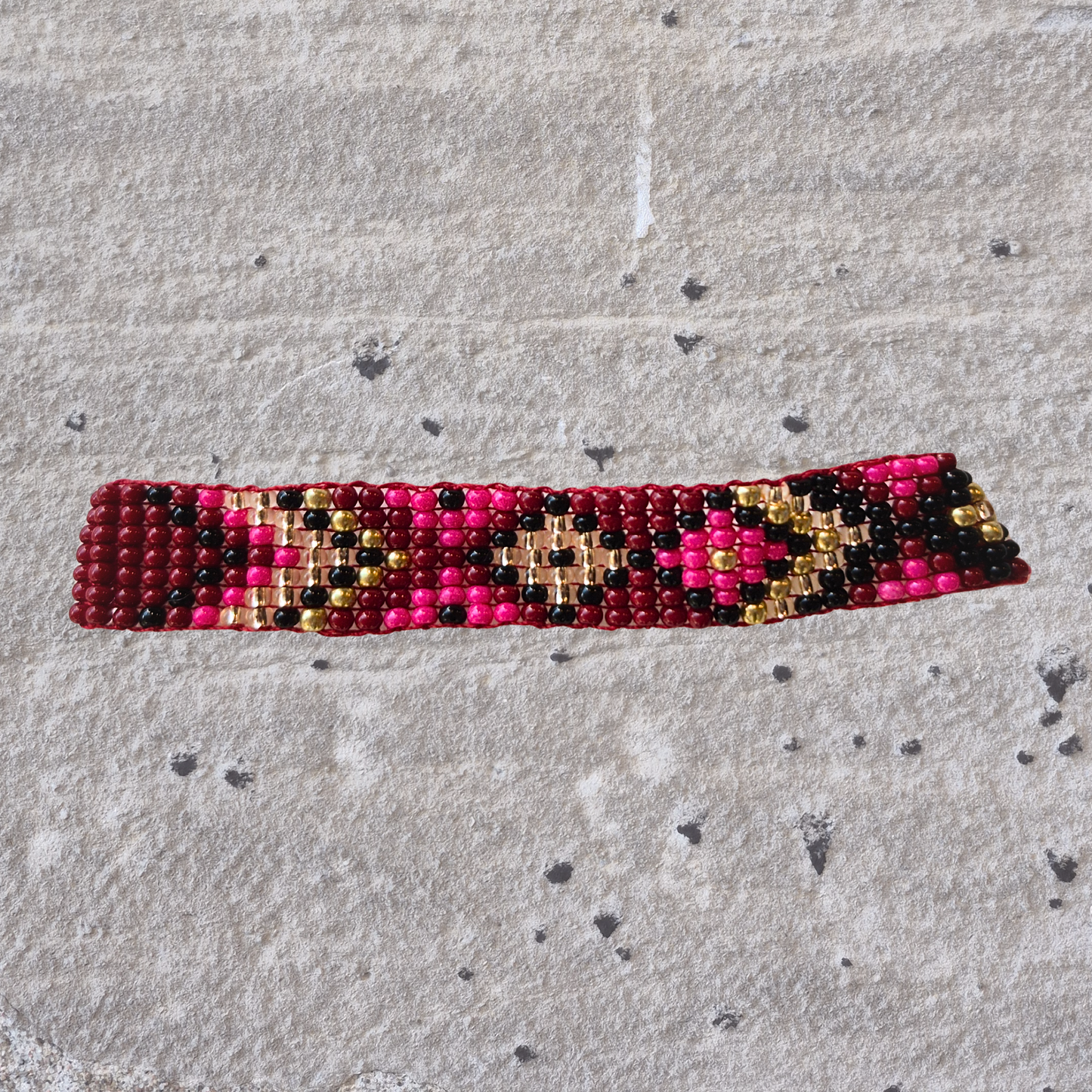 LCM Bracelet Petit Tissage & Billes