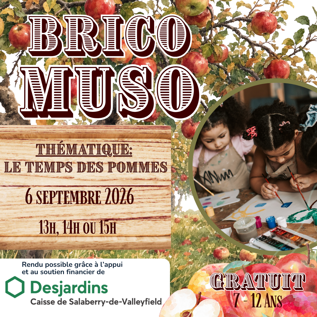 Brico-MUSO - 6 septembre 2026 - Activité gratuite