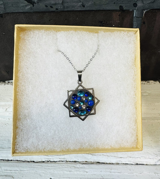 CB Collier Mosaïque Pentacle