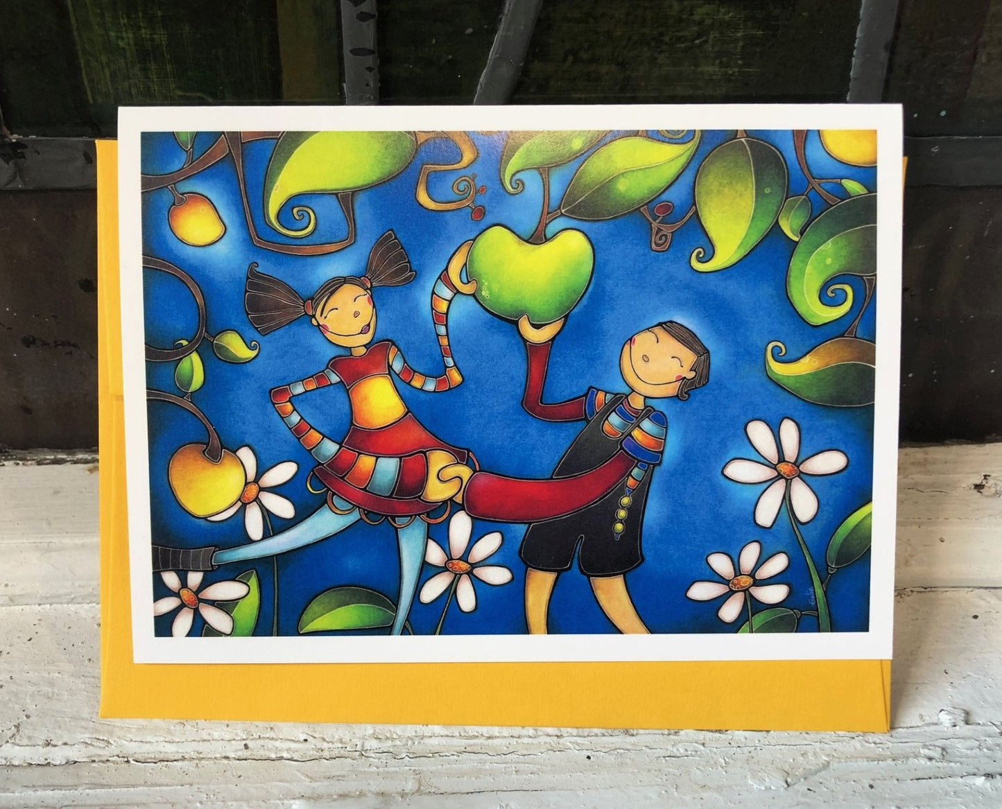 Carte de Souhaits Format 5X7 - Eolie