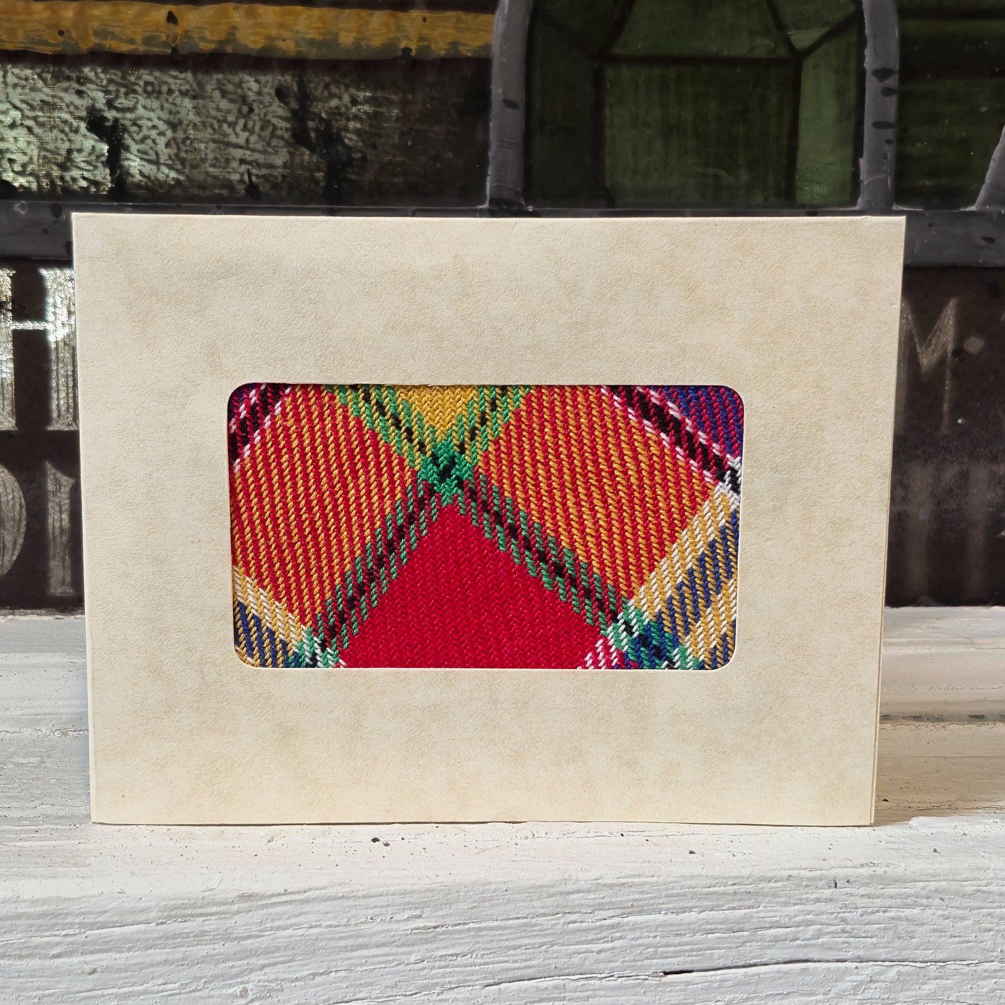 Carte de Souhaits - Tartan