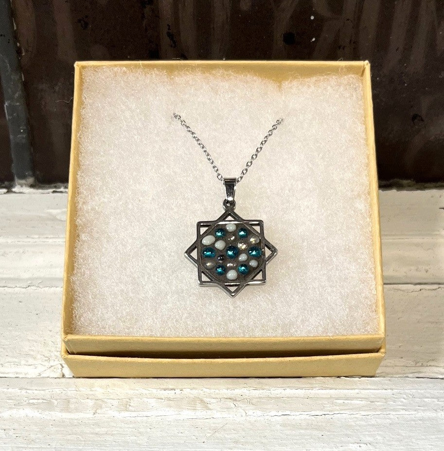 CB Collier Mosaïque Pentacle